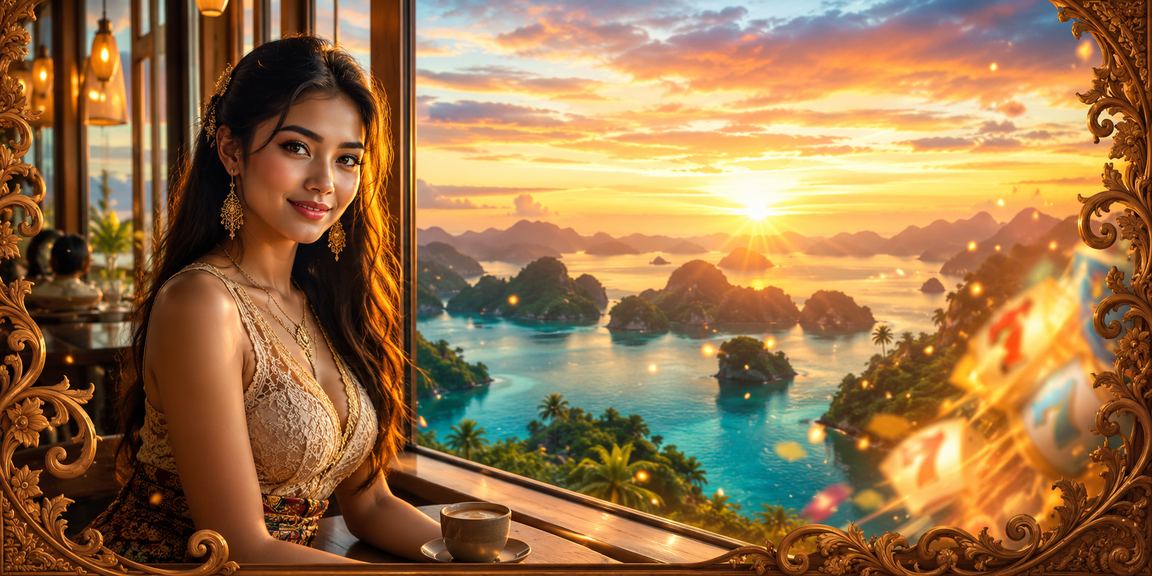 Seorang pemain menikmati permainan slot sambil minum kopi di kafe Vietnam